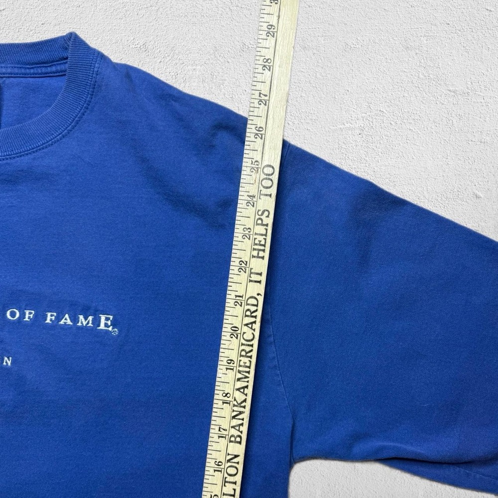 Vintage Gear for Sports Baseball Hall of Fame Big Cotton Long Sleeve L - Picture 6 of 6